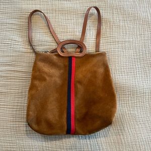 Clare V. Suede Backpack